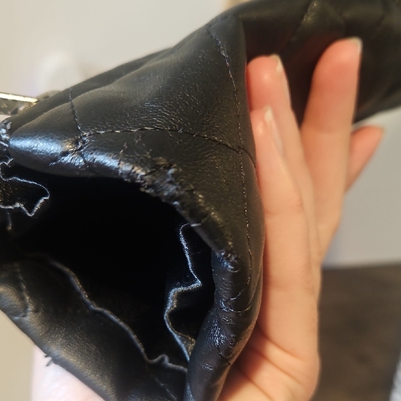 Le Chateau Black and White Striped Jacket - Picture 9 of 10